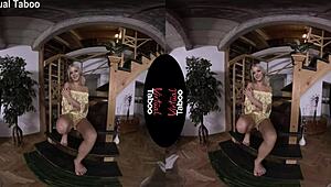 ria sunn in virtual taboo action 😏