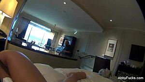 Abigail Mac gets hardcore action behind the scenes.