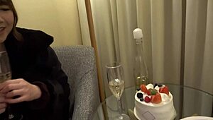 i was so excited for our one year anniversary that i asked my nurse girlfriend momo to examine my dick with her mouth and hands, but i think i said it wrong or something