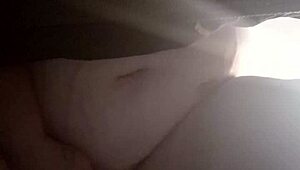 bbw takes doggy pounding from below with monster cock.