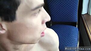 This young 18+ boy walked around and got hardcore bareback from senior 😏