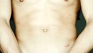 Big ass babe spends time watching handjob