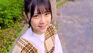 Part 1 Asian cutie gets spanked and swallows cum