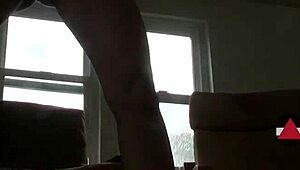 This Milf Is Twerking In White Full Back Panties, Bent Over For Doggystyle.