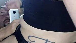 Oh yeah, watch the cuckold as his friend fucks the sexy young wife!