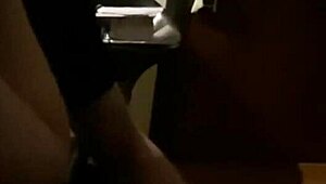 Bold couple shares busty wife in wild teen threesome group action.