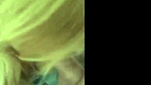 Sexy blonde girl is a blowjob expert 😘