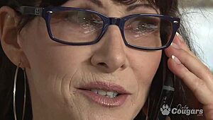 hey, alexandra silk’s big white ass bounces hard on black dick