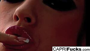 capri, play with that wet pussy and amazing tits