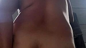 huge anal dildo stretches him wide as he experiments with bisexual toy play