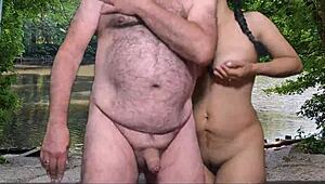 Yo, check this hot picnic preview with Agarabas and Olpr stripping outdoors!