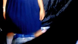 Feeling so aroused watching horny teen neighbor masturbate and get assfucked with creampie after school.