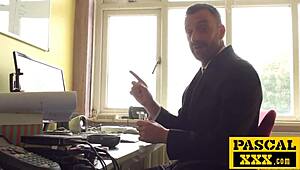 hey, can this busty british subslut handle rough anal pounding?