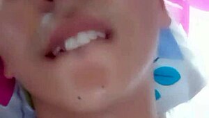 So this Colombian amateur guy was just chilling and masturbating, sharing his gay vibes in a casual way.