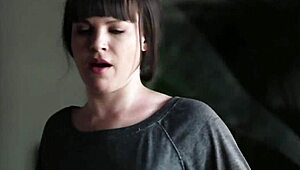 Amazing babe gets doggystyled by stepbro in steamy roleplay scene