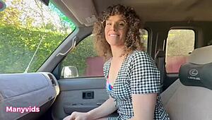 jewish milf hooks up with stranger for beach sex in bikini while vacationing