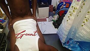 Quick Doggystyle Fuck with Girlfriend Vero Before Work