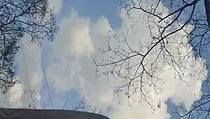 i'm showin my shaved pussy to guys in the park