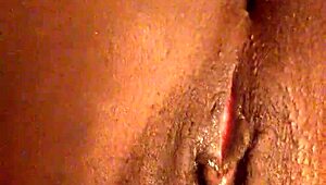 Me Playing with My Pretty Ebony Pussy