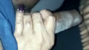 my husband and i sniff wet pussy panties with big black cock