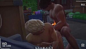 sims 4 orgy to flood your room with cum, wanna join?
