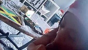 Farewell blowjob from tiny 18+ debo lister!