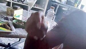 Farewell blowjob from tiny 18+ debo lister!