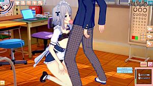 i rub sakuya's big tits endlessly