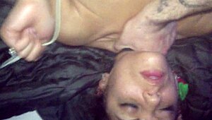 Spitting on cunt fucking exgf.