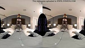 Redhead Star Shows Big Tits in POV Hardcore
