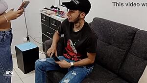 i grab my stepsister suckin my dick to make viral video and get revenge on her cheatin ex