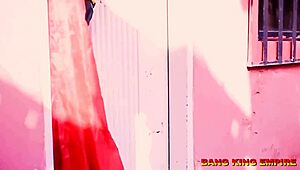 Sex Addicted Theresa Fucks Monster Cock in African Ghetto