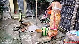 I’m overwhelmed by my Indian wife’s outdoor fucking on the ranch, pure passion!