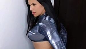 Потрата ни се забременя, тази латино милф с голямо дупе по време на гинекологичен преглед!