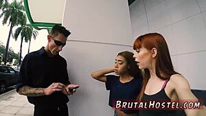 Candle Bondage With Sexy Youthful 18+ Girls Alexa Nova And Kendall Woods