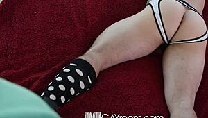 aspen interrupts billy santoro for some anal action