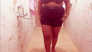 bhutan milf teases with her webcam boobs display