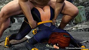 Компилация големи задници супергерои