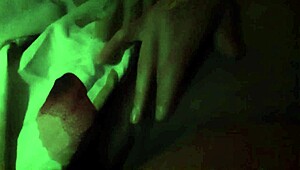 my neighbor sneaks in at night, fingering me to wild orgasm.