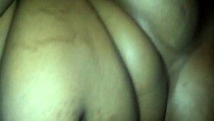 Watch me have fun with this screaming ebony bitch, fucking her tits and ass.