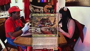 jane plays magic in cosplay costume on desk 😊