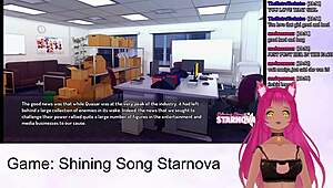 Vtuber explores Mariya's route in Shining Song Starnova.