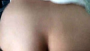 Nuevamente le doy mi culo cuando estamos solos, bent over in doggystyle and cowgirl riding