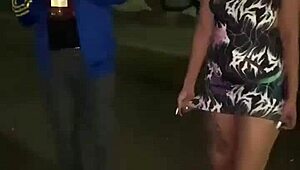 She GETS NAKED on the street and at friends' house