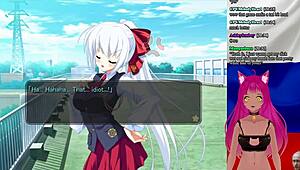 vtuber lewdneko plays girlfriend president game!