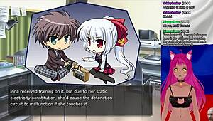 vtuber lewdneko plays girlfriend president game!