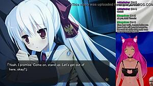 vtuber lewdneko plays girlfriend president game!