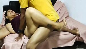 Perverted Stepfather Can't Resist Stepson's Big Colombian Ass, Fucks Her Hard