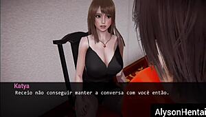 Nympho Tamer Masturbates Outdoors