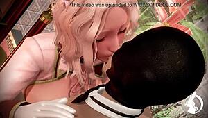 Cute Bunny Blowjob in 3D 😍